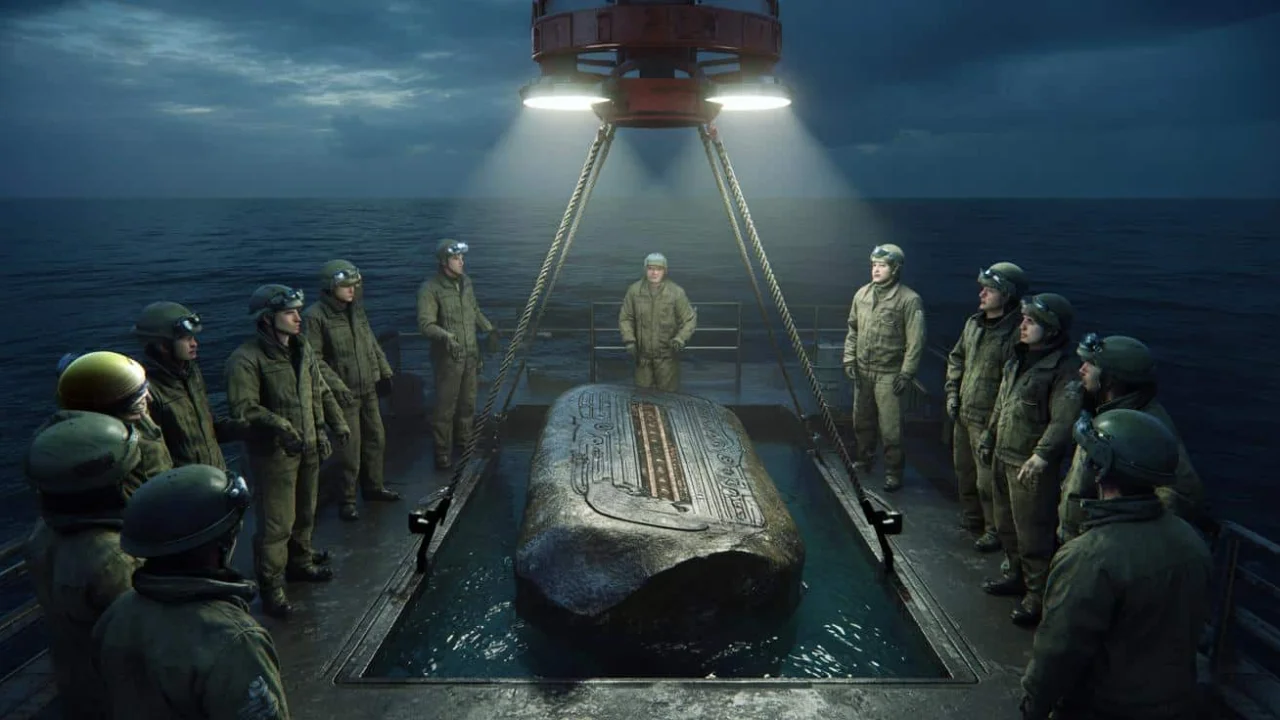 Military finds carved symbols at record 2,570 meters underwater—what they discovered changes everything