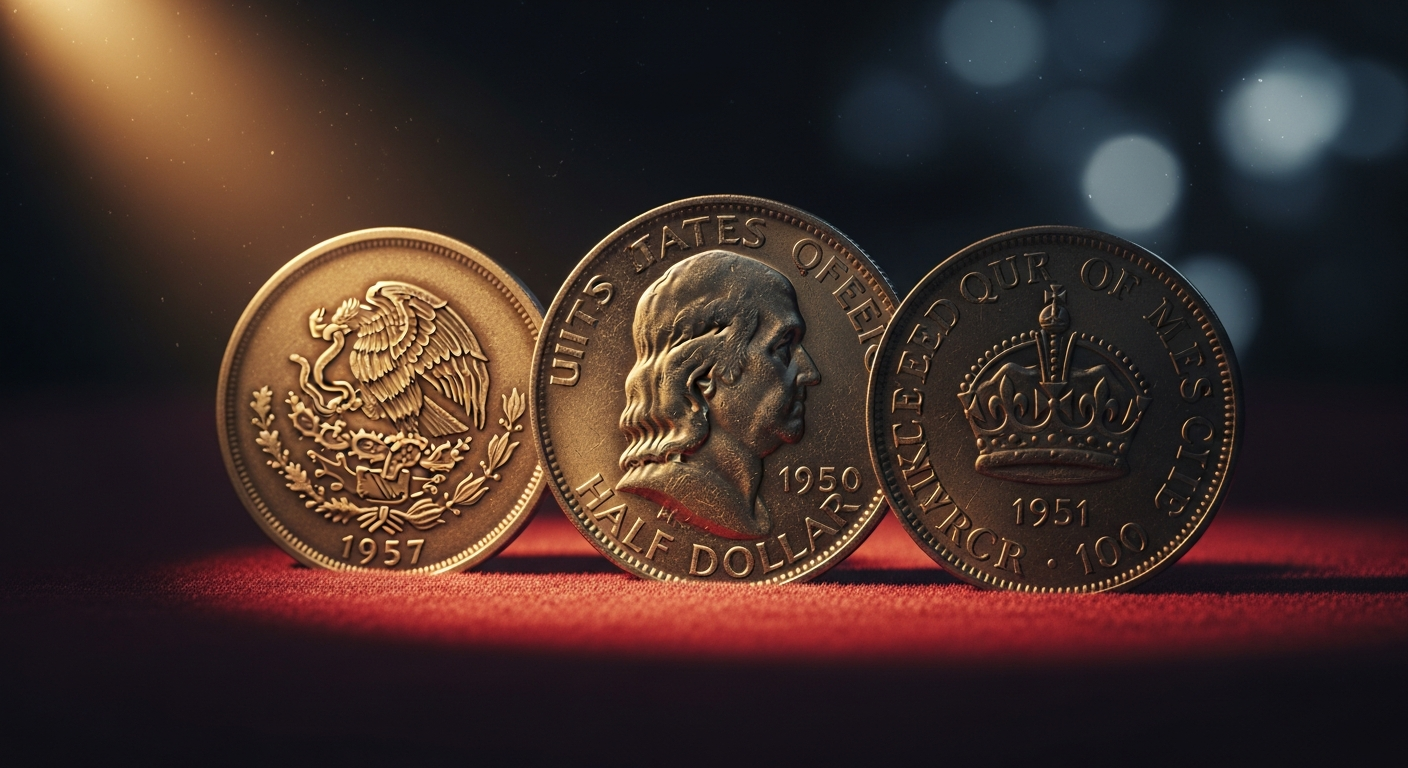 Monedas valiosas de los años 50: cuáles buscar en tu colección y por qué sorprenden