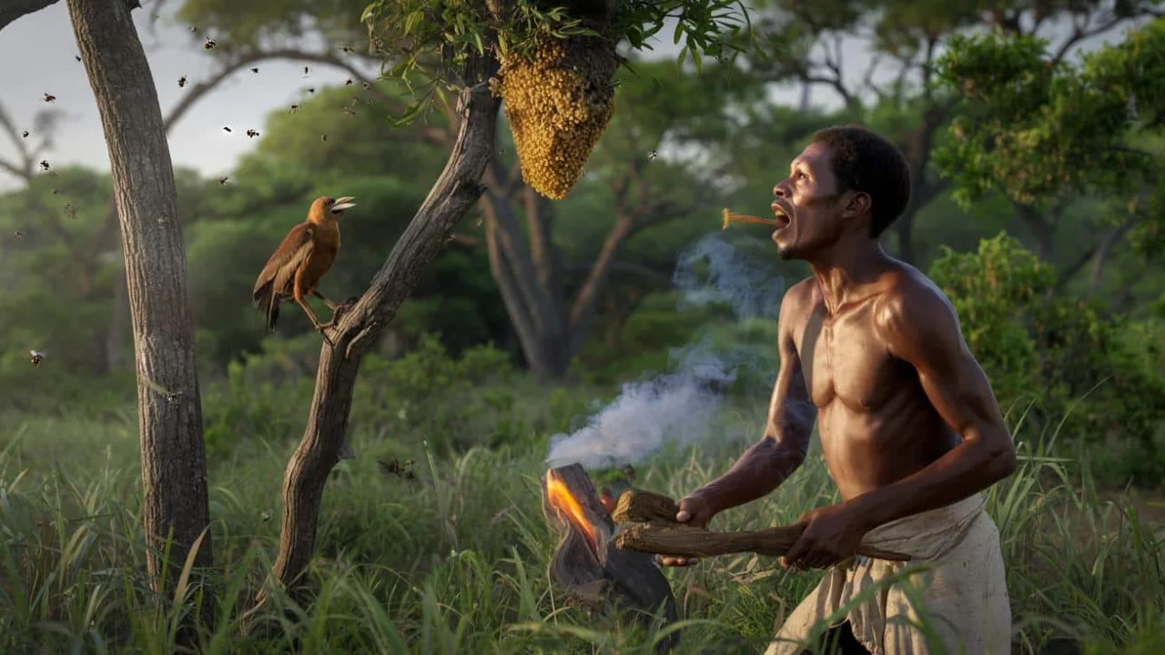 mozambique-honey-hunters-speak-secret-bird-languag