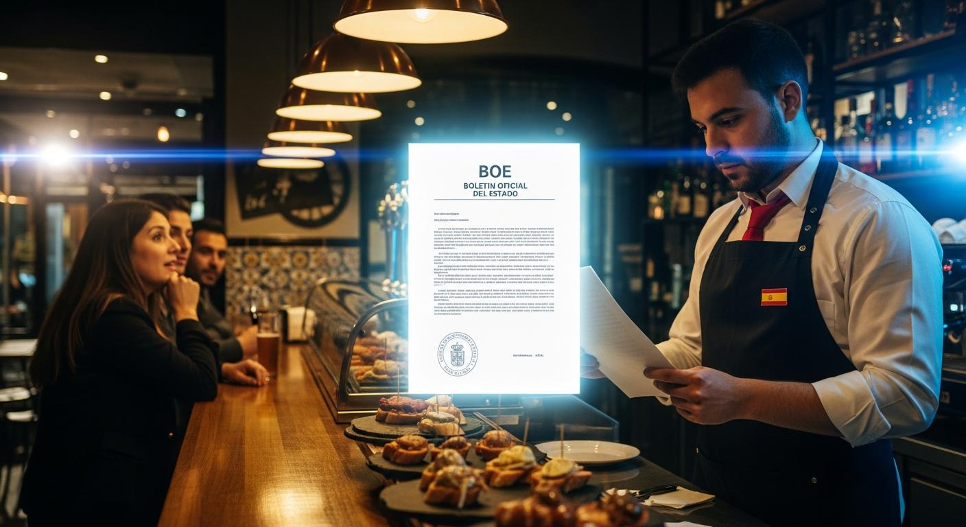 Nueva ley en España cambia para siempre bares y restaurantes: lo confirma el BOE y esto es lo que debes saber