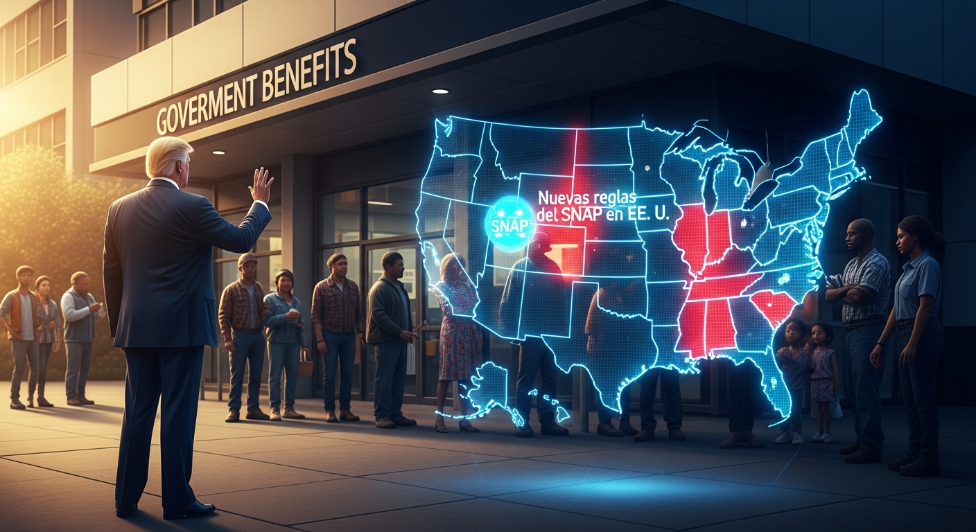 Nuevas reglas del SNAP en EE. UU.: qué estados las adoptan y cómo cambiarían los requisitos laborales apoyados por Trump