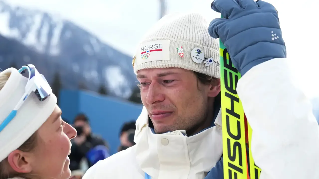 olympic-champion-sturla-holm-laegreid-breaks-down