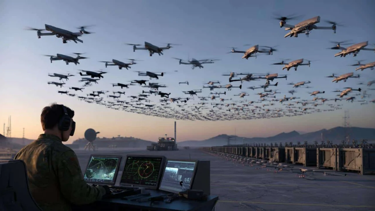 One Person Now Controls 200 Military Drones At Once – Here’s What That Changes