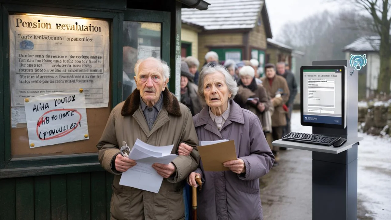 Pension increase blocked by one missing document, leaving thousands saying “We don’t have internet access