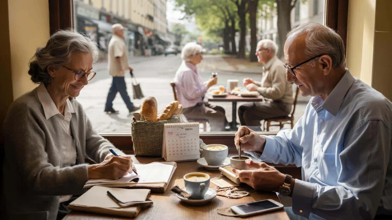 People over 60 have 9 social habits that make them seem mysteriously calm while younger generations struggle