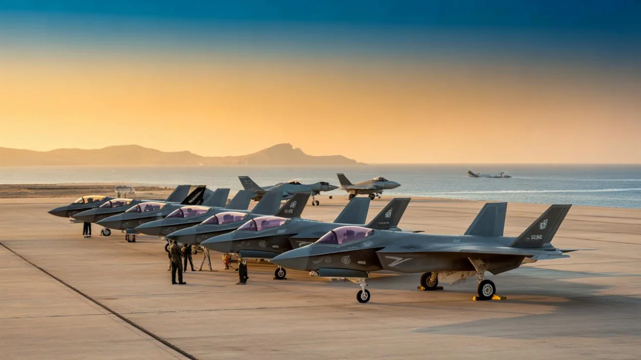 RAF F-35B stealth fighters quietly positioned in Cyprus as tensions escalate unexpectedly