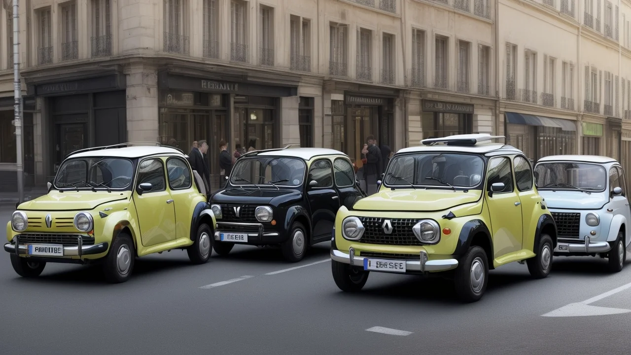 This silent Renault 4 electric just broke a 60-year-old man’s heart on a Lyon street
