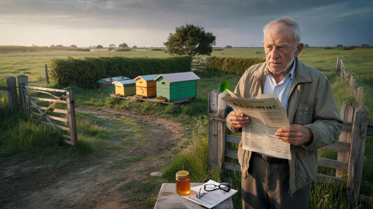 Retiree hit with unexpected agricultural tax bill after letting beekeeper use his land for free