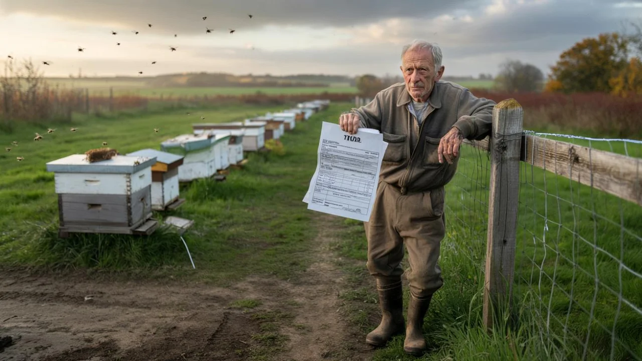 Retiree shocked by agricultural tax bill after letting beekeeper use his land for free