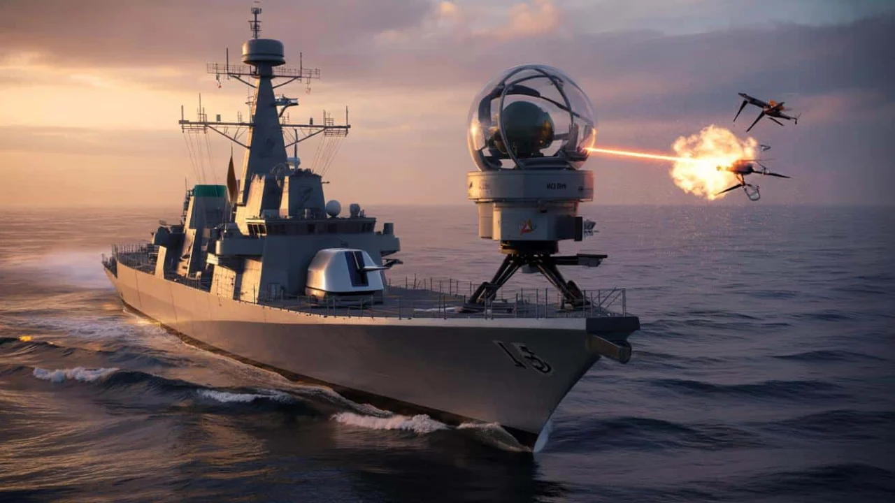 Royal Navy’s €358m DragonFire laser weapon quietly changes how wars will be fought