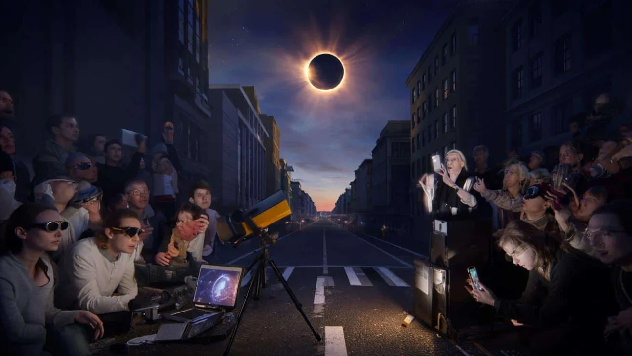 Scientists rage as longest solar eclipse of the century triggers unexpected wave of mass panic and superstition