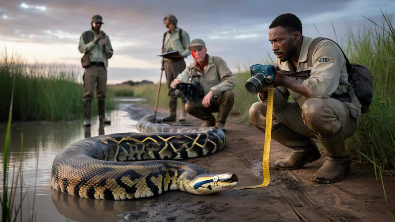Scientists stunned after African python discovery breaks every record they thought possible