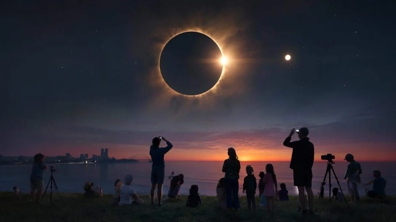 Six minutes of complete darkness: the solar eclipse that will stop the world next year