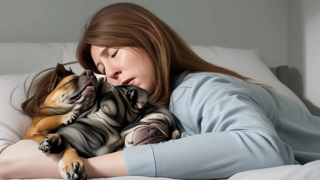 sleeping-with-pets