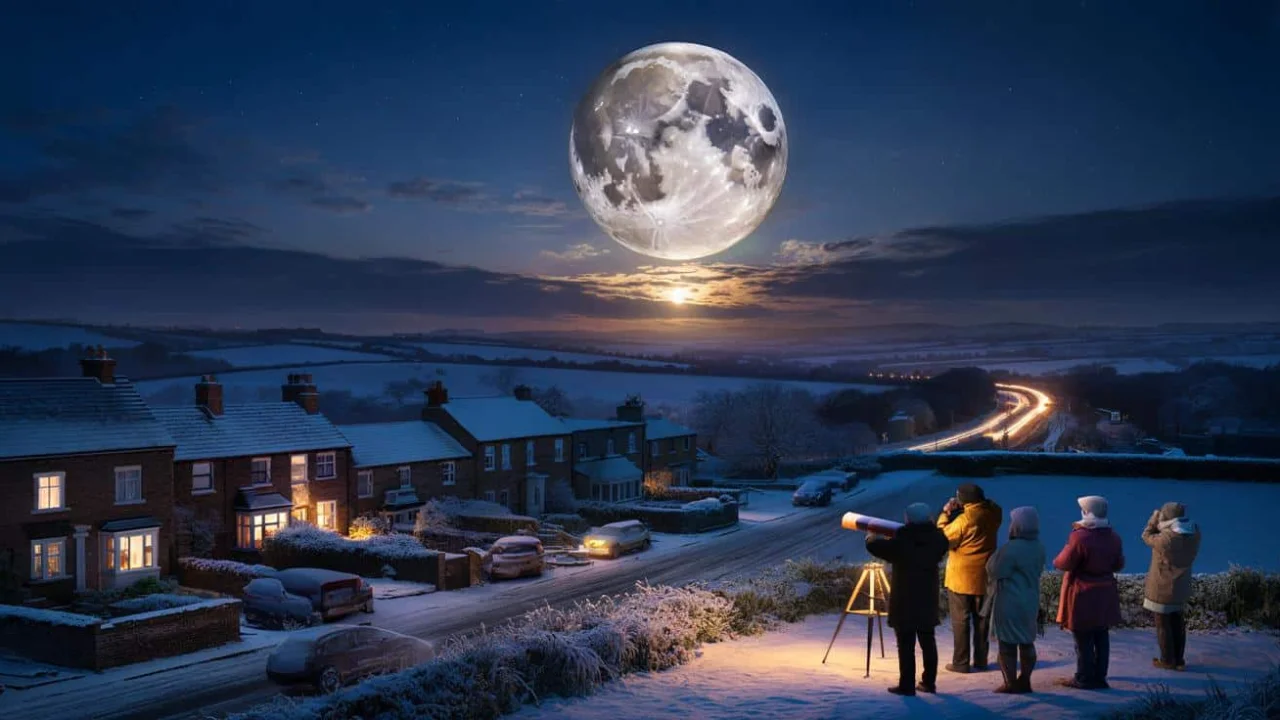 Snow Moon still glowing tonight despite missing Sunday’s peak – here’s your last chance to see it