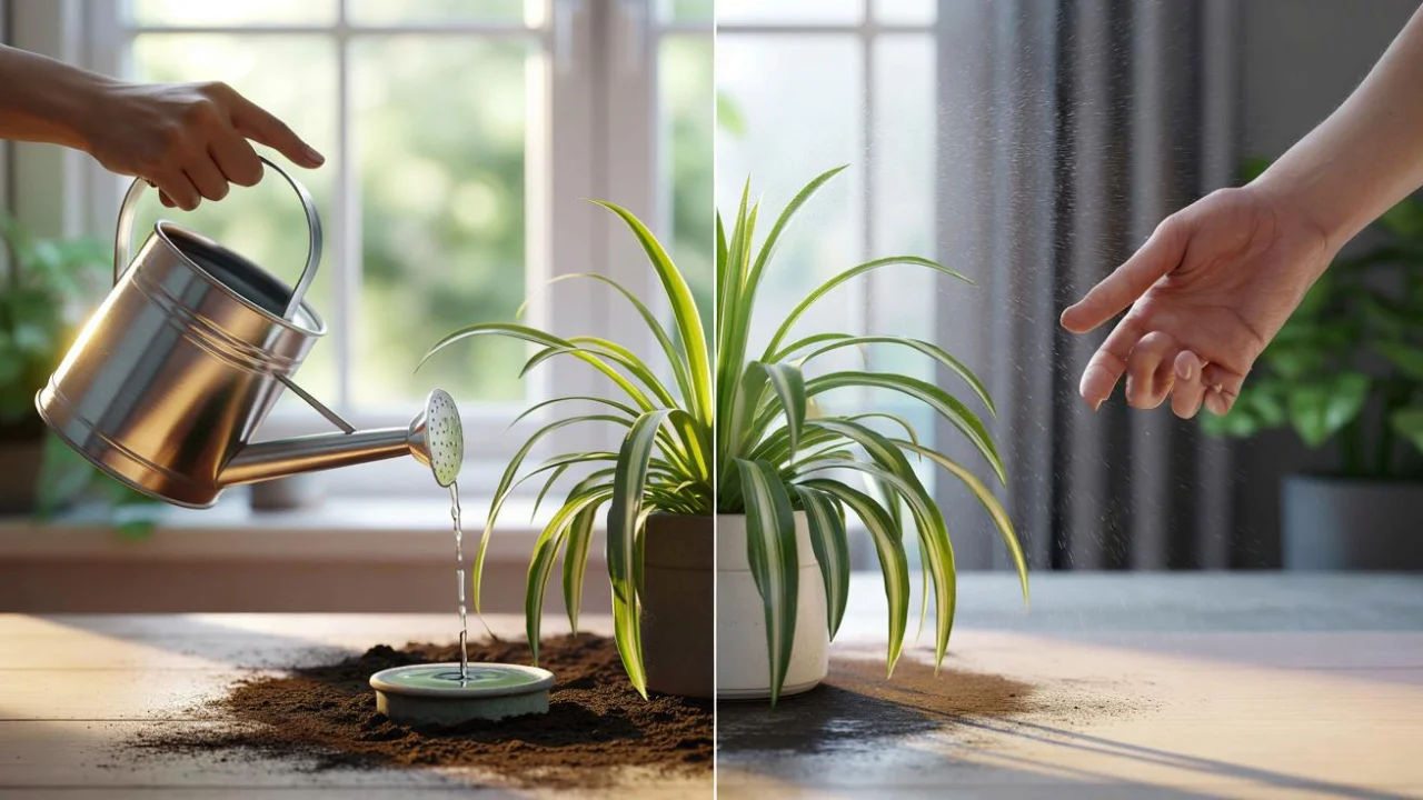Spider plant brown tips reveal the watering mistake that’s dividing plant parents everywhere