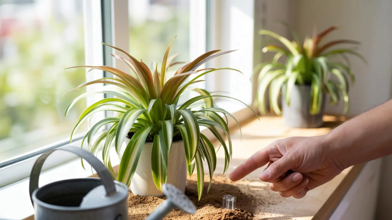 Spider plant brown tips reveal the watering mistake 87% of plant parents make without realizing