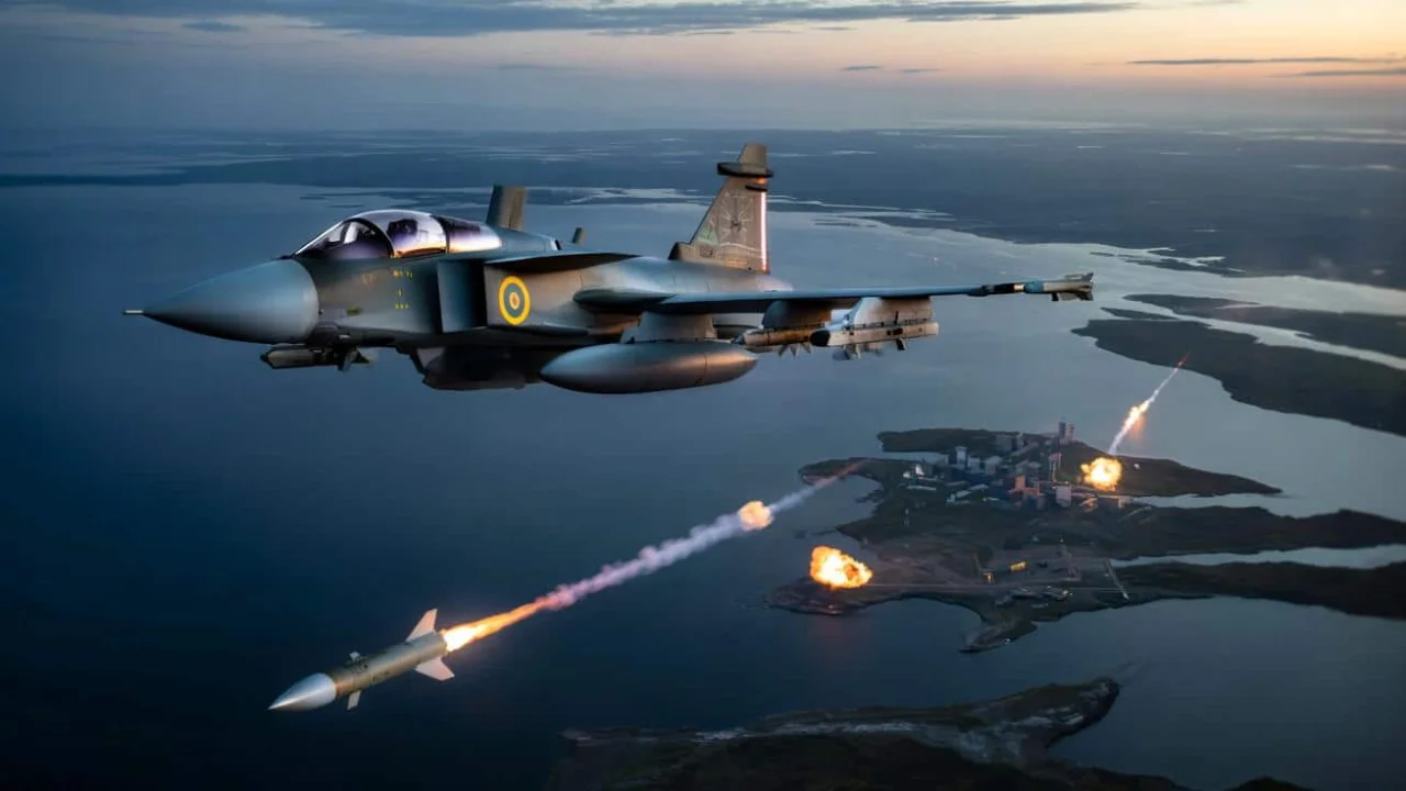 Sweden’s Gripen fighters get game-changing Taurus missiles that can strike targets 500km away