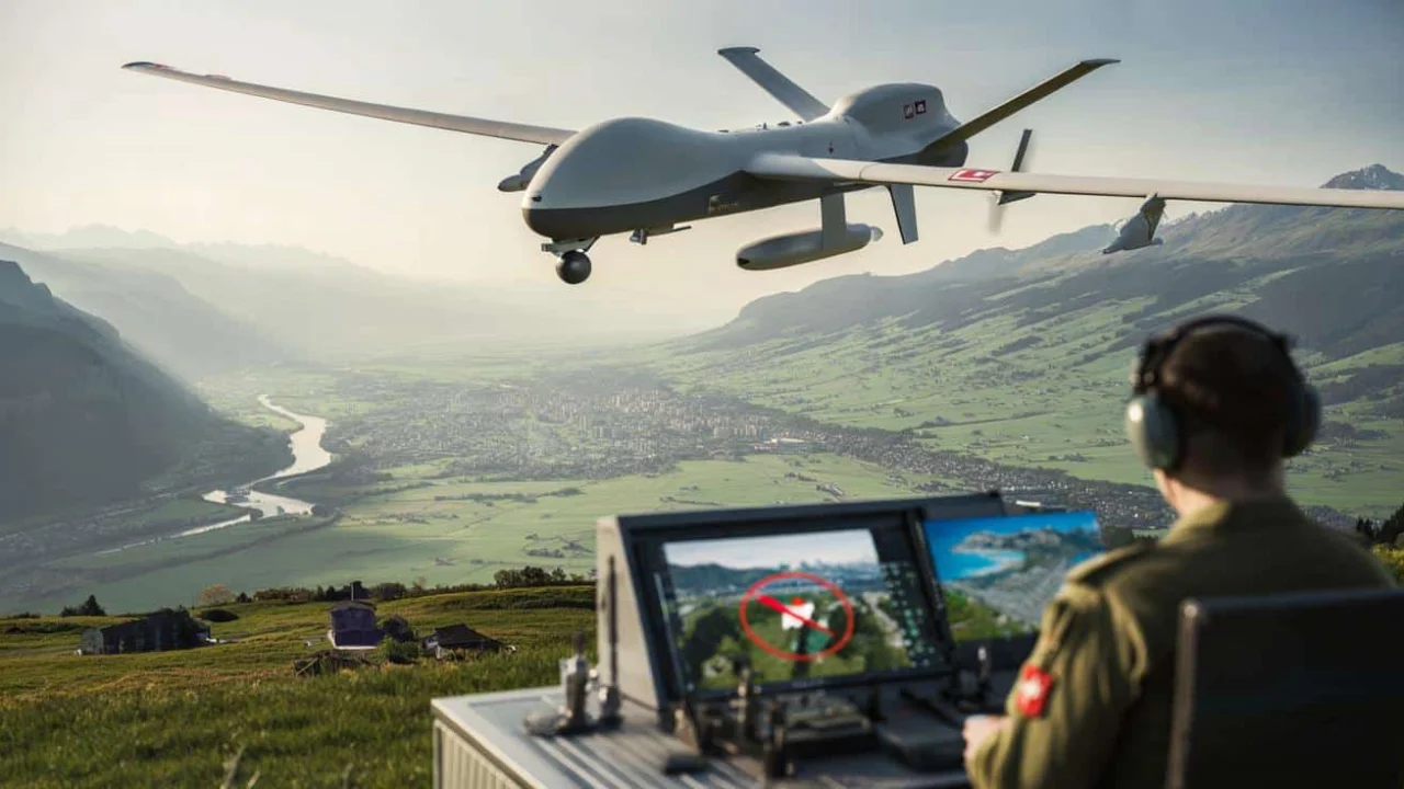 Swiss military quietly lifts ban on Hermes military drone flights after controversial restrictions