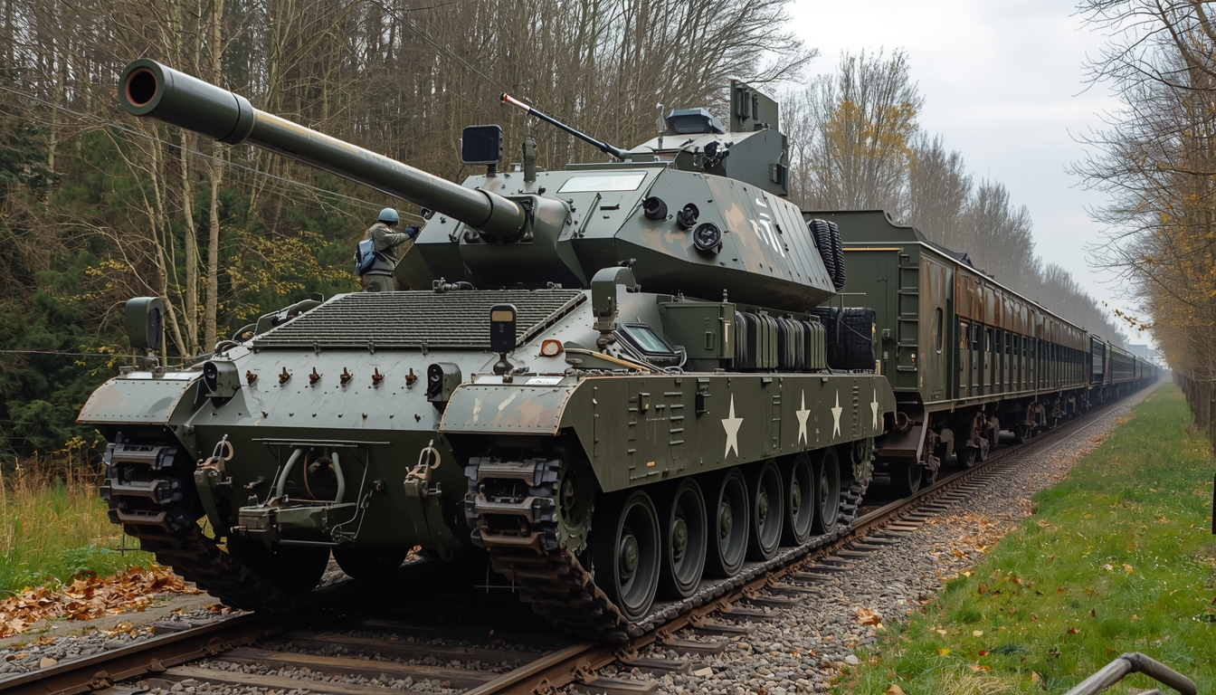 The 60-ton armoured assault train that could have changed warfare forever was buried by French military