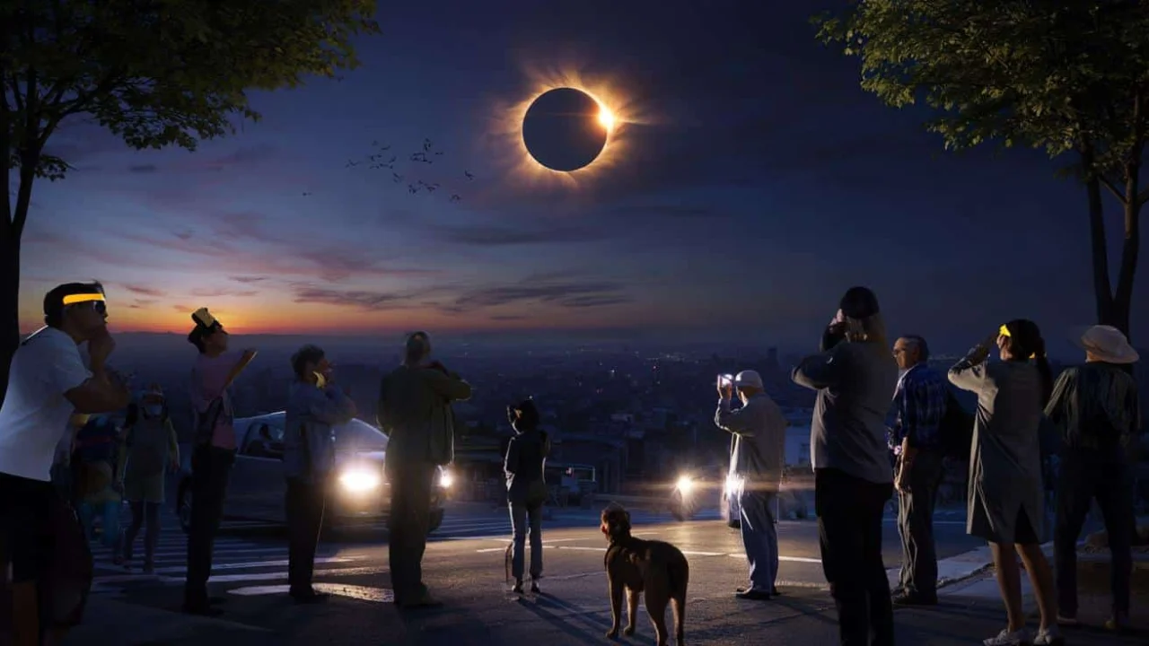 The day 6 minutes of darkness will make everyone stop and stare at the sky