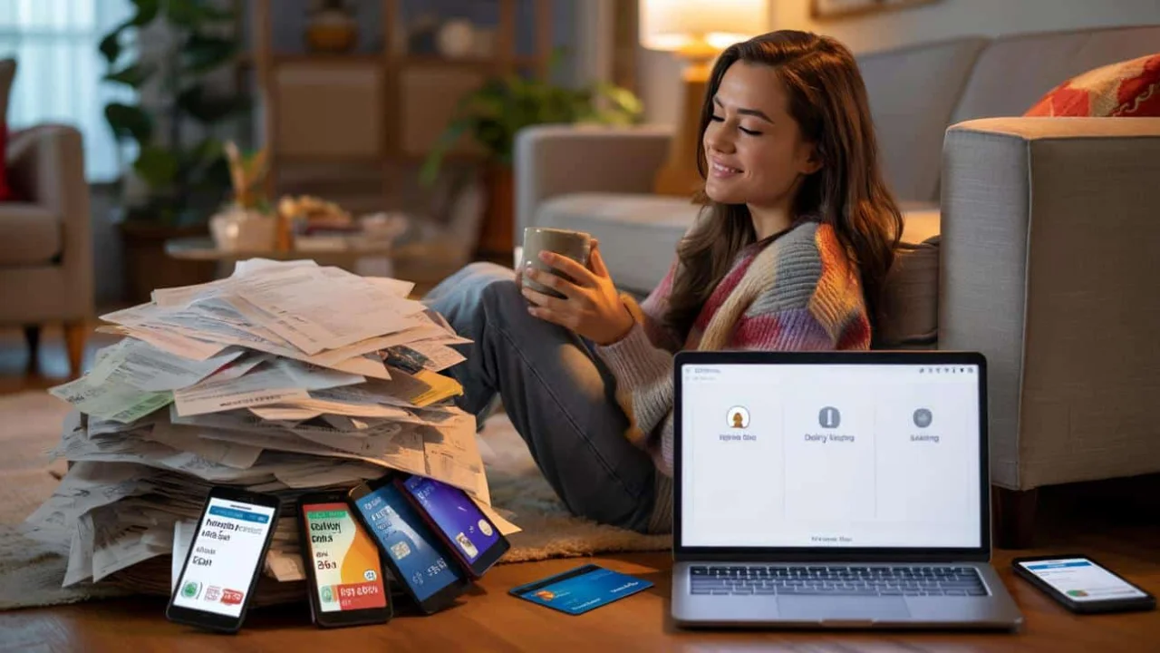 The night I simplified my financial chaos, something unexpected happened to my anxiety levels