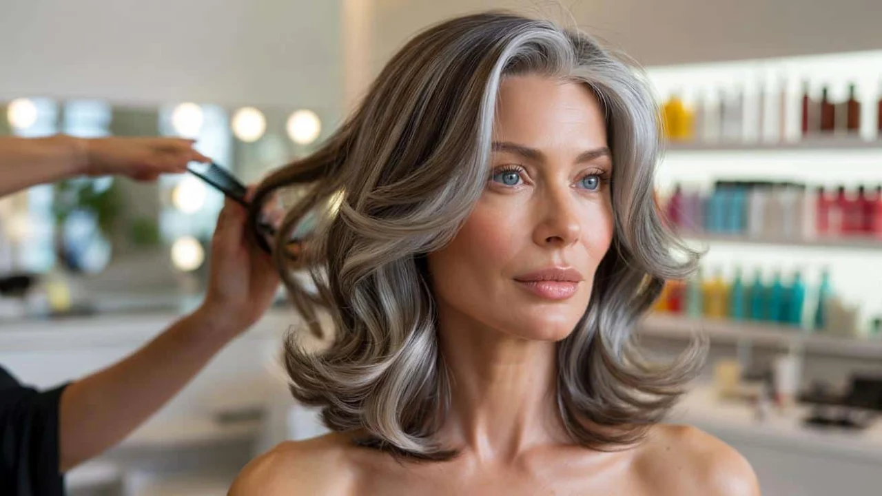 The surprising way women are covering gray hair that makes them look 10 years younger