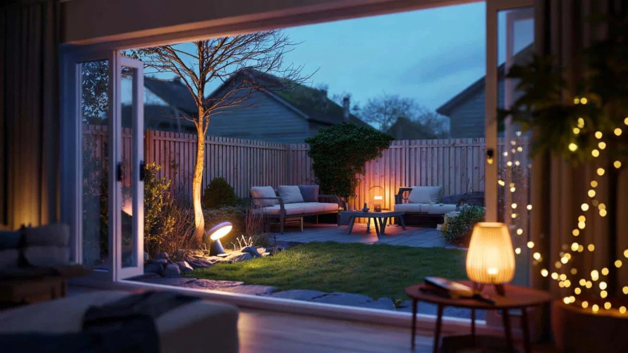 This 20-Minute Outdoor Atmosphere Lighting Trick Works Without Any Wiring Or Electrician Costs