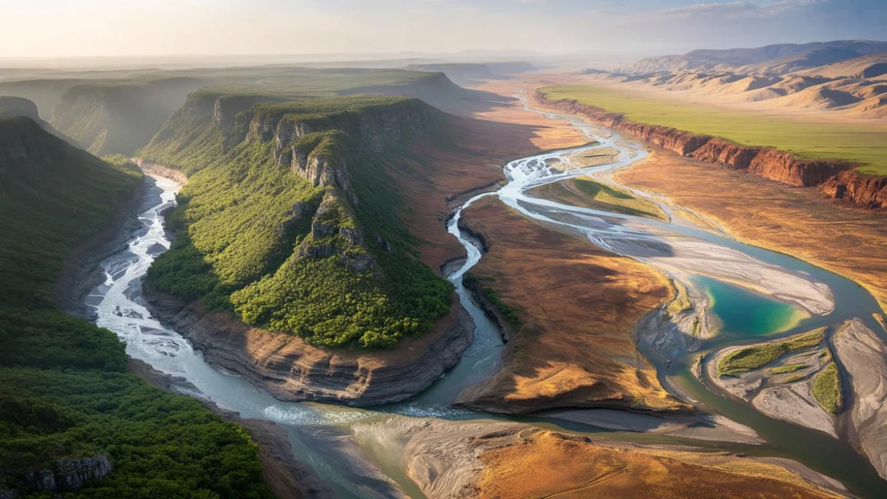This ancient river watched mountains rise and fall while never stopping its flow for 400 million years