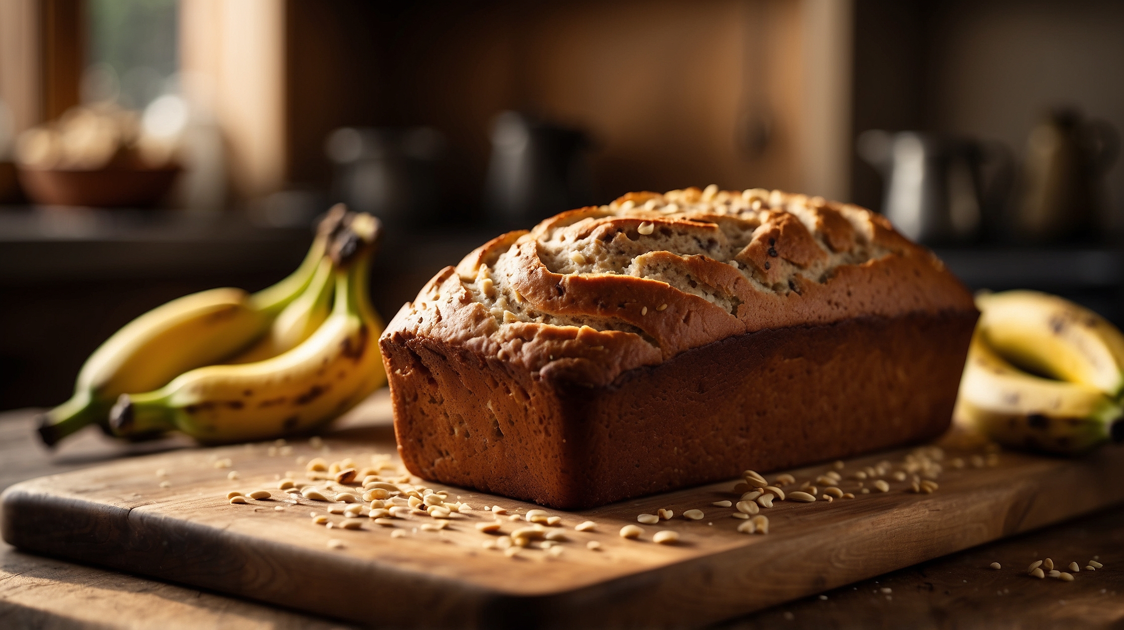 This Banana Banana Bread Recipe Turns Overripe Bananas Into a Comforting Loaf