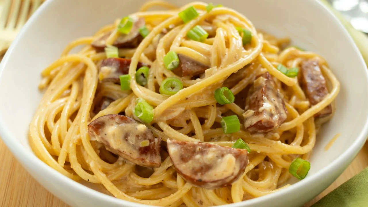 This Cajun sausage spaghetti trick creates restaurant-quality cream sauce in under 20 minutes