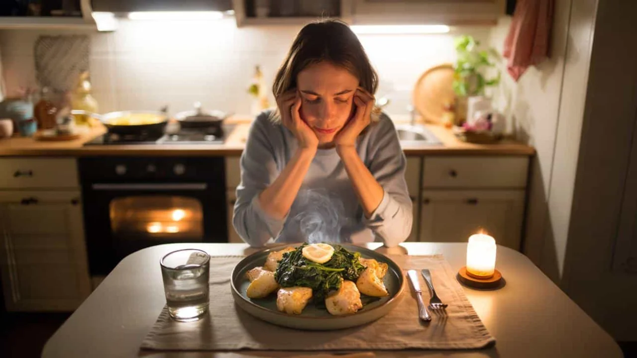 This cozy dinner made my shoulders drop for the first time in weeks