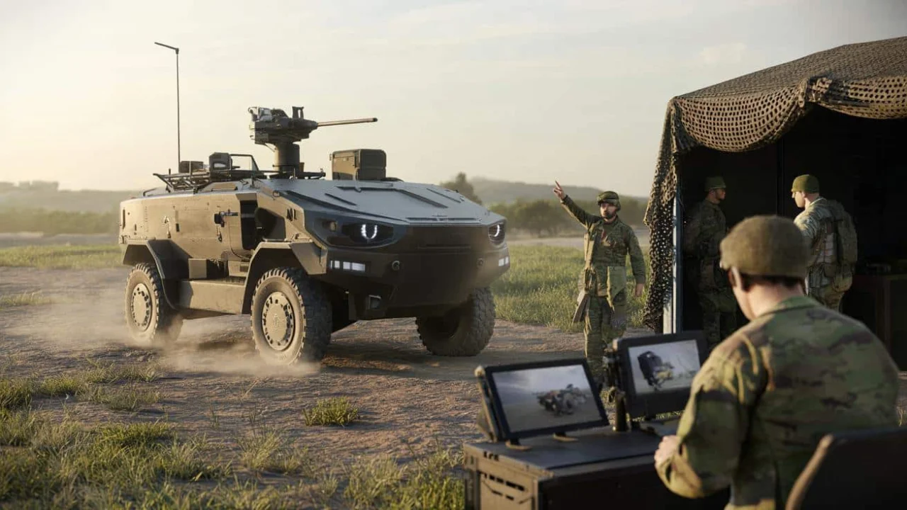 This European UGV can read your mind and take control when you least expect it