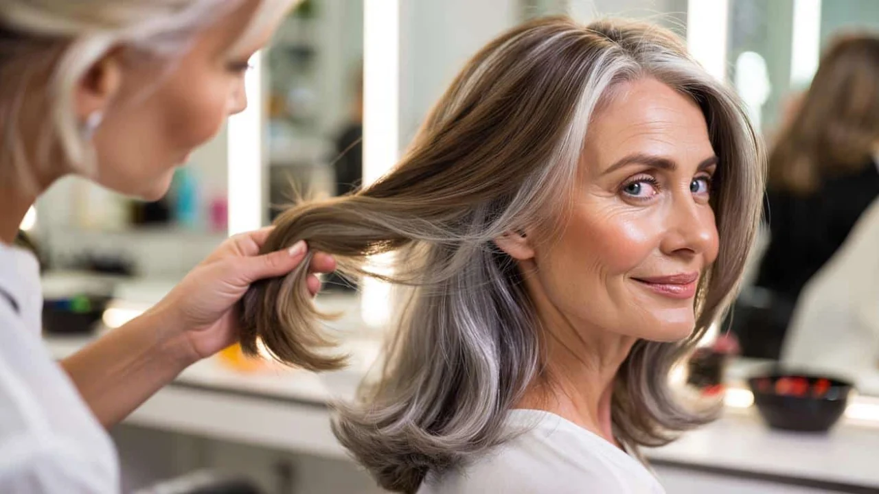 This grey hair coverage trend is quietly replacing salons across America and making women look 10 years younger