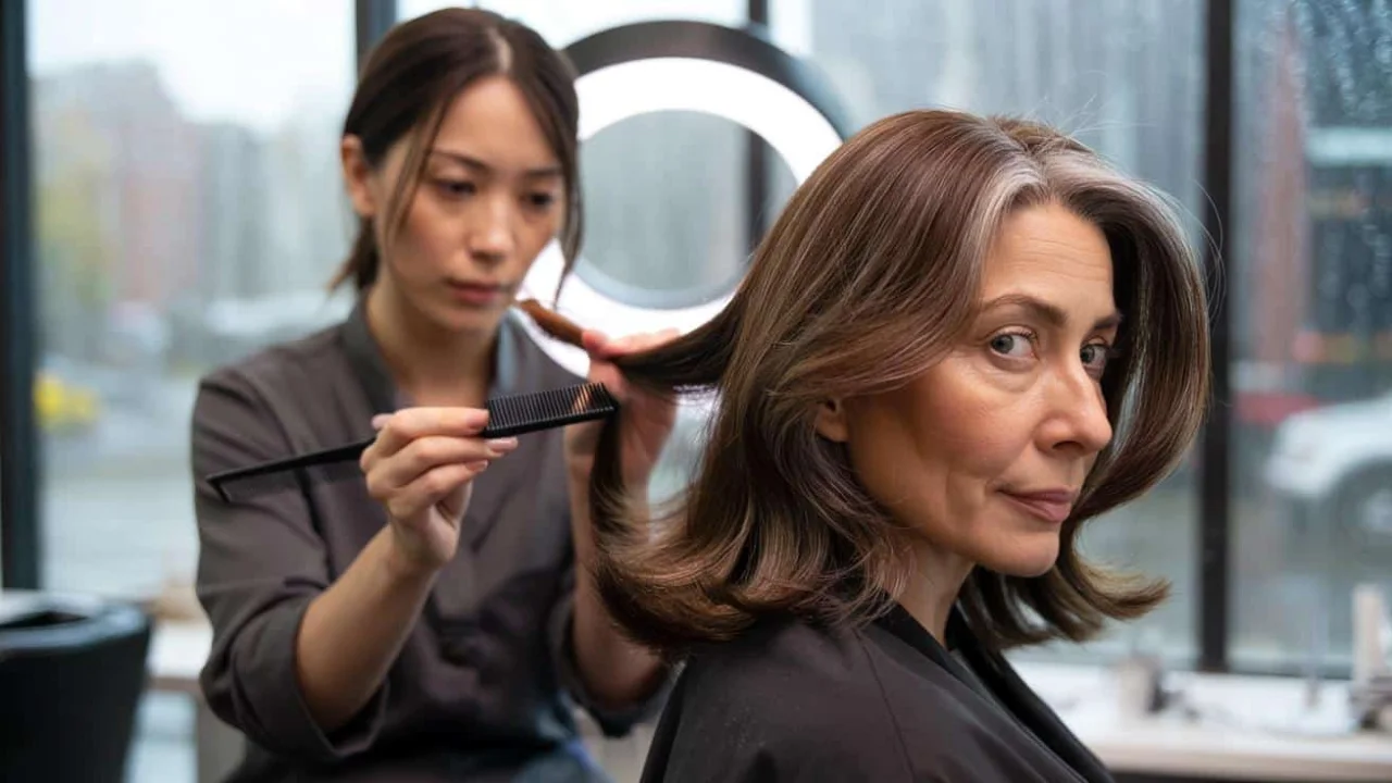 This grey hair technique is making women cancel their balayage appointments forever