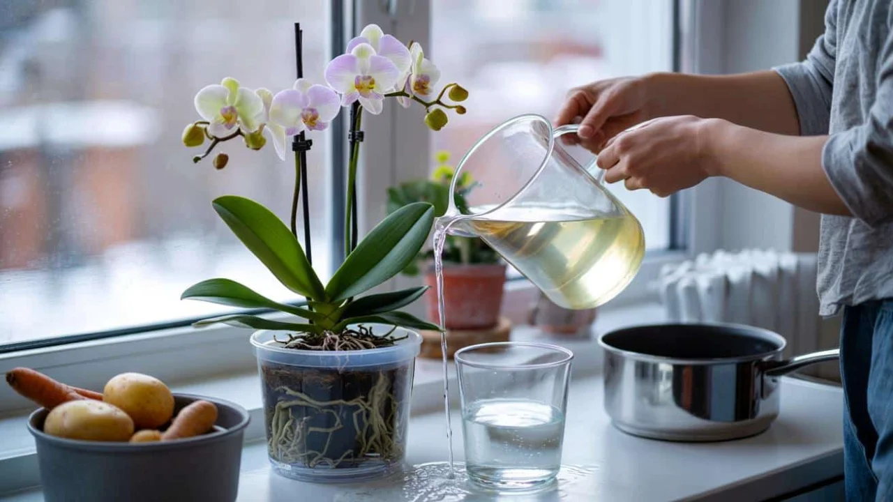 this-kitchen-scrap-transforms-dying-winter-orchids