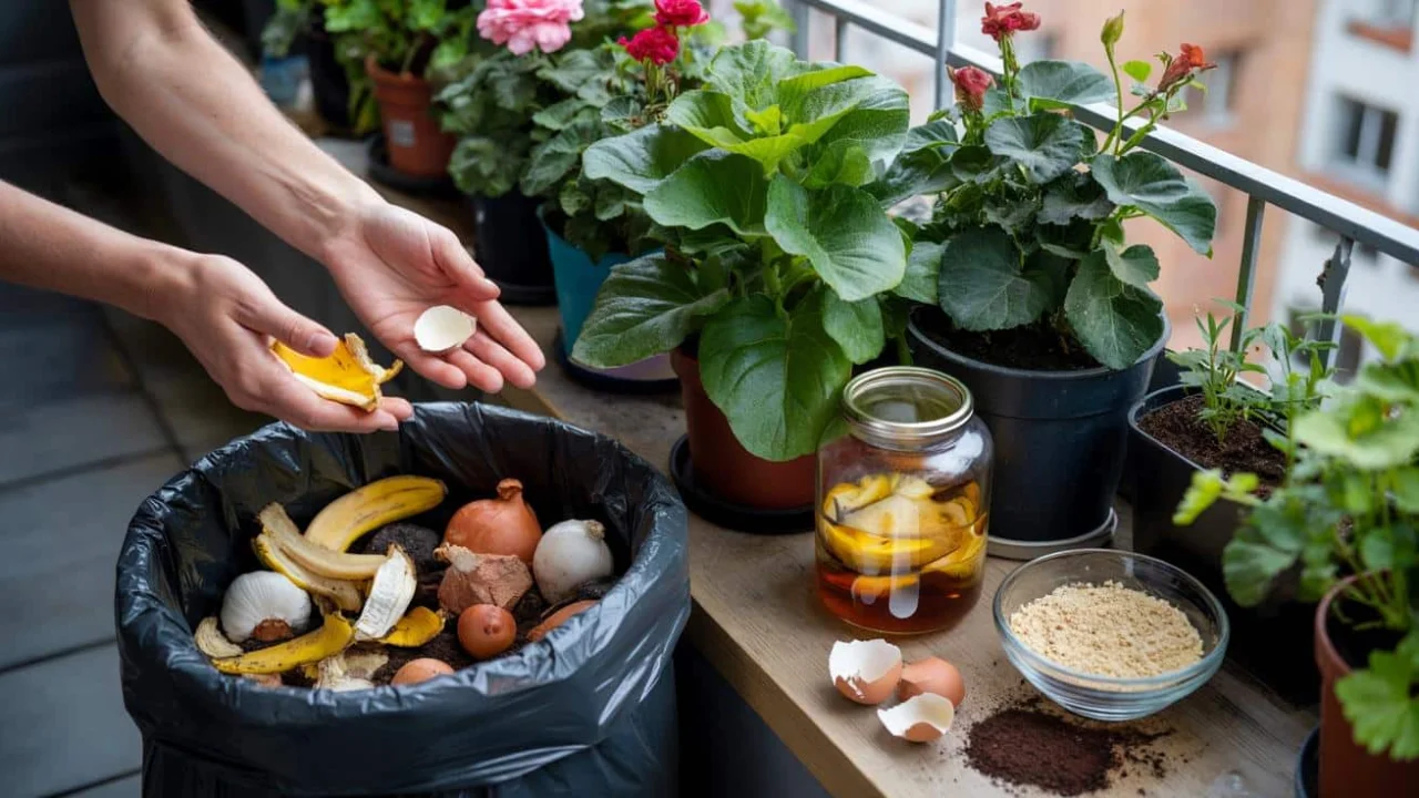 This kitchen scraps trick turned my dying plants into garden superstars overnight
