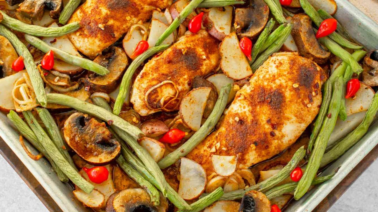 this-sheet-pan-honey-balsamic-chicken-recipe-chang