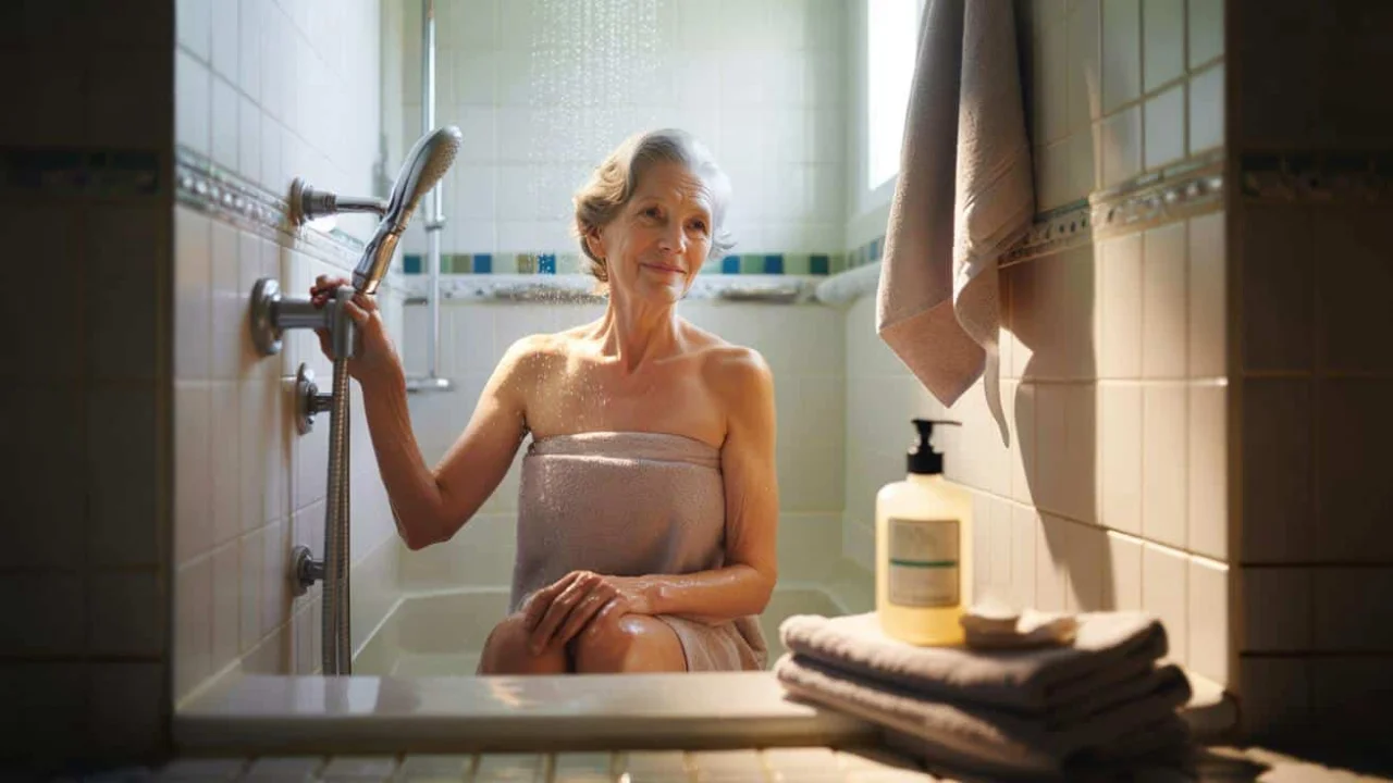 This shower frequency mistake is aging seniors faster than they realize