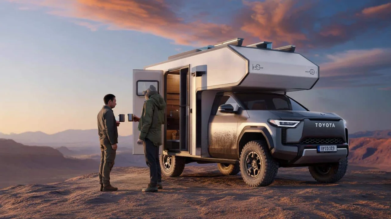 This Toyota 4×4 hydrogen motorhome just solved the biggest problem plaguing off-road adventurers