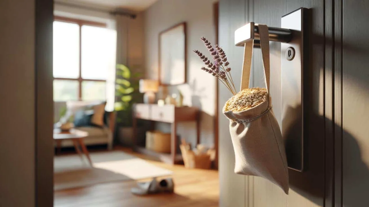 This trending oat bag ritual at your front door promises to transform your home’s energy forever