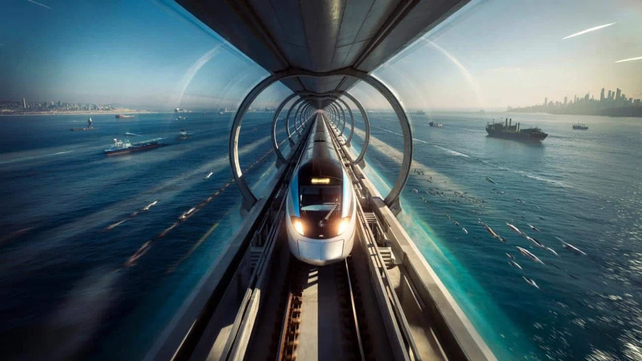 This underwater high-speed train will connect two continents in a way nobody saw coming