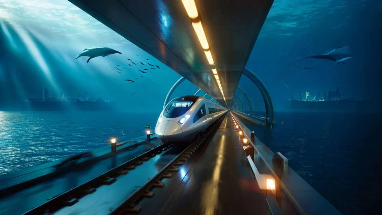 This underwater highspeed train will connect two continents in ways nobody saw coming