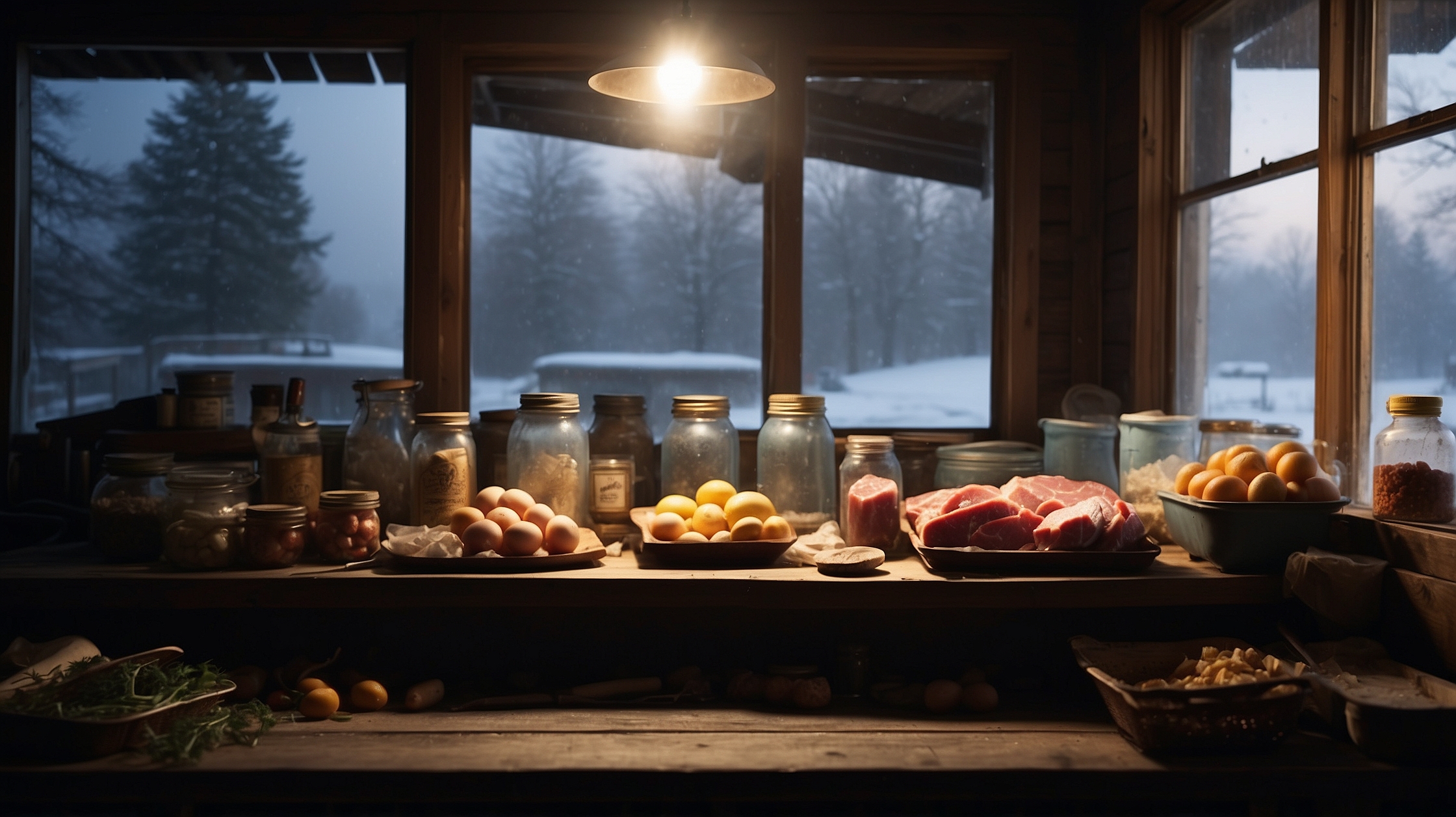 Tormenta invernal y cortes de luz en EE. UU.: qué comida tirar y cuál conservar