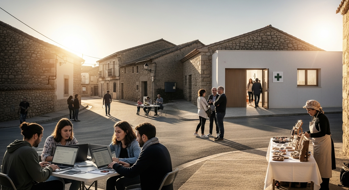 Una propuesta para que los pueblos no mueran: empleo y servicios para frenar la despoblación