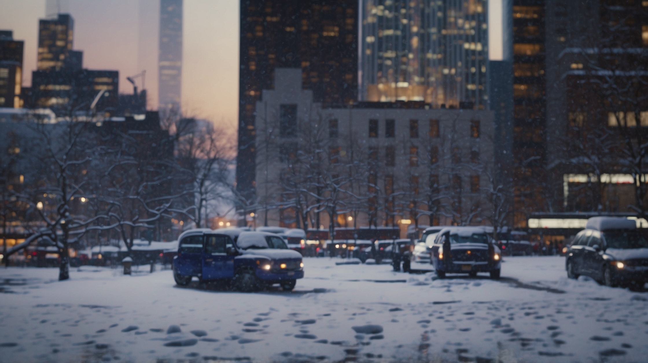Vuelve la nieve a Nueva York: cuántas pulgadas podrían caer en los próximos días