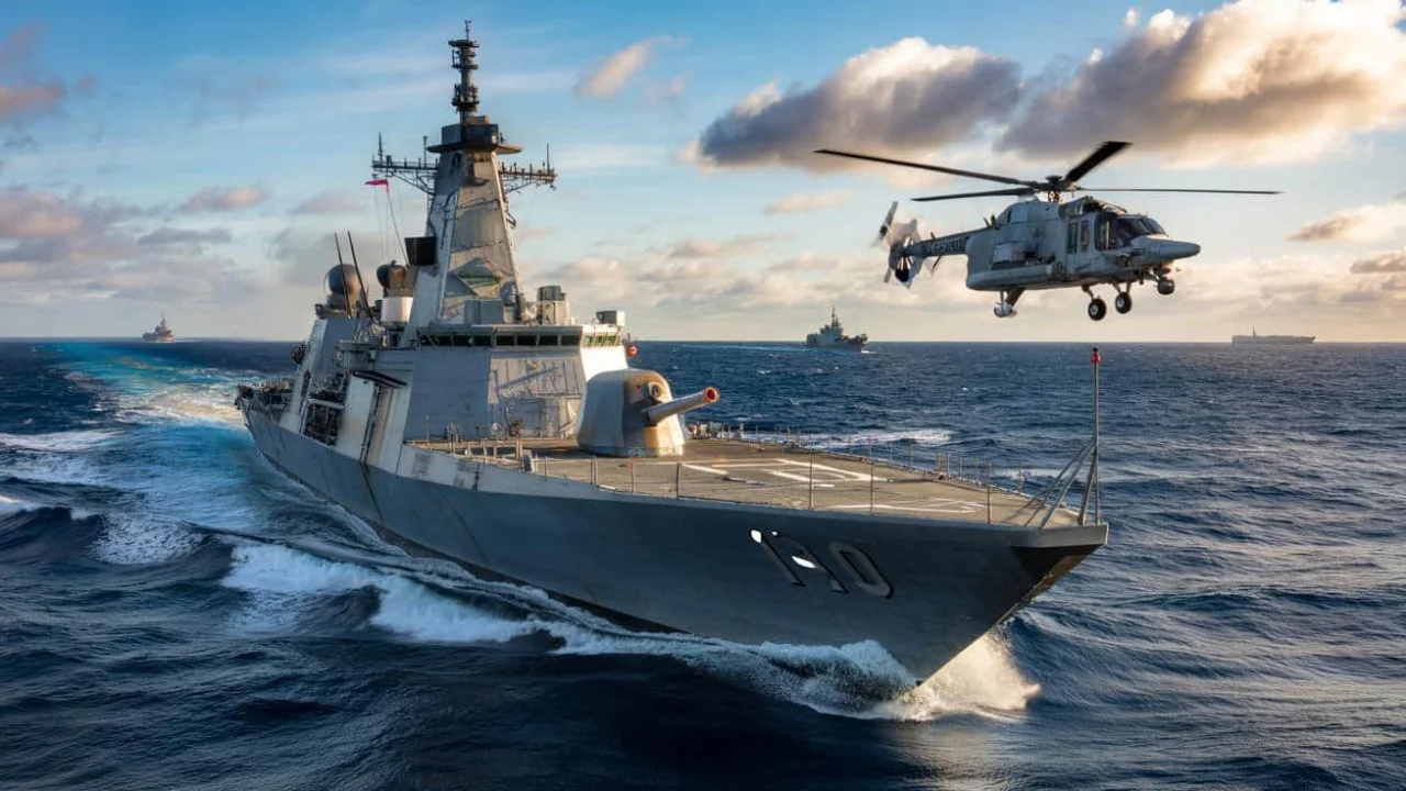 What happens when France’s most advanced warship vanishes into the North Sea for months