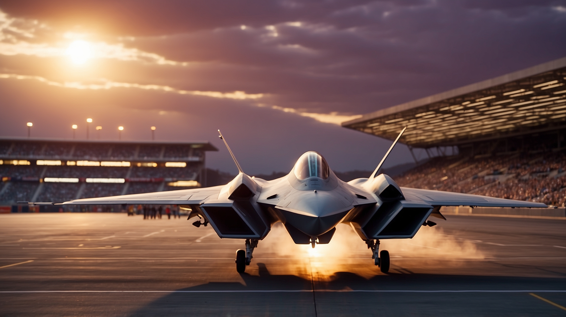 Why F-22s Were Dropped From the Super Bowl Flyover, According to Planners