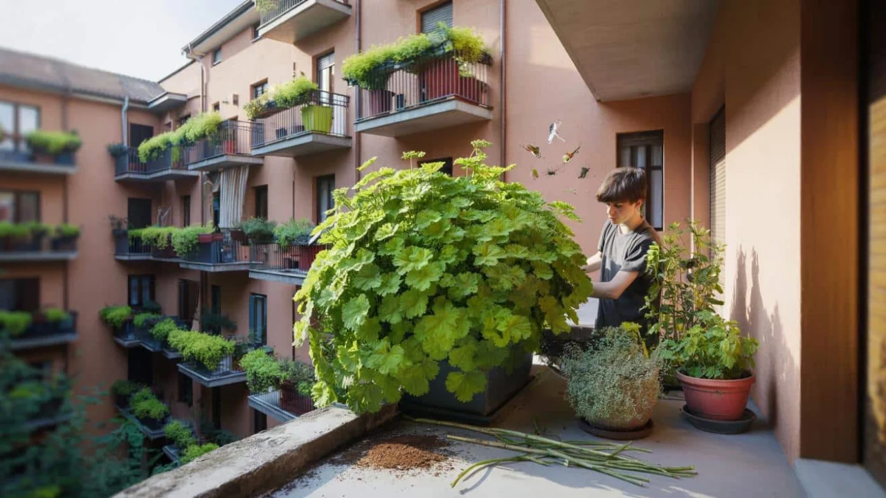 Why gardeners are panicking about the mosquito repelling plant taking over their balconies this spring