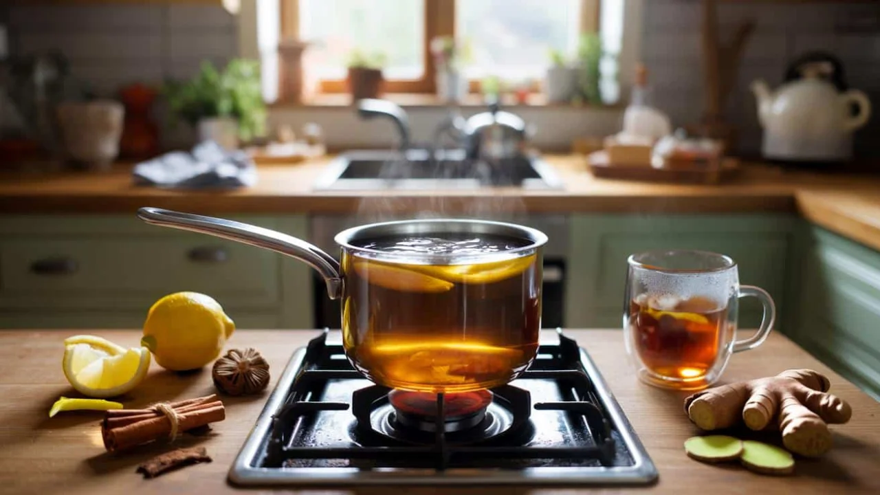 Why millions are boiling lemon peel with cinnamon and ginger in their kitchens every morning